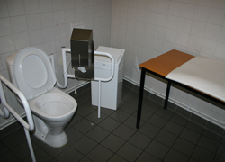 VASAミュージアムのトイレ