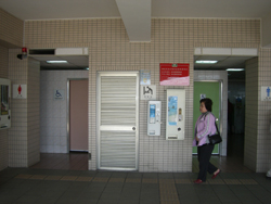 SAのトイレ