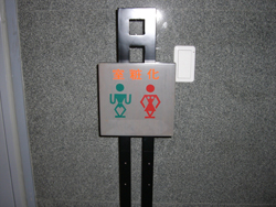 トイレのサイン原住民風